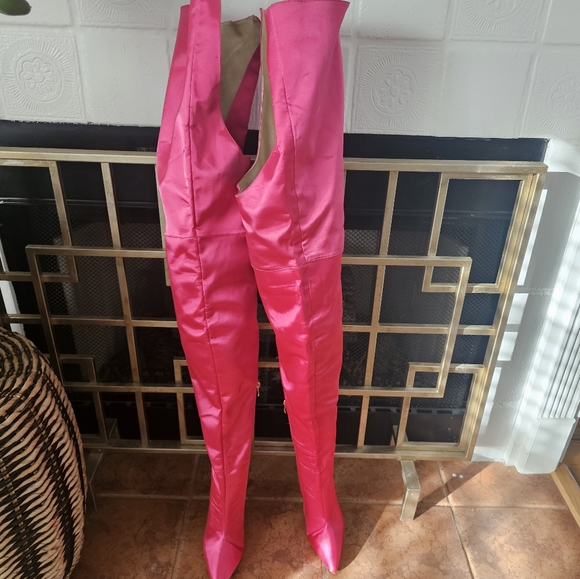 Waist high boots - Picture 6 of 8